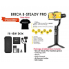 Brica B-Steady Pro - Gimbal 3-Axis Stabilizer - BSteady Pro - Black